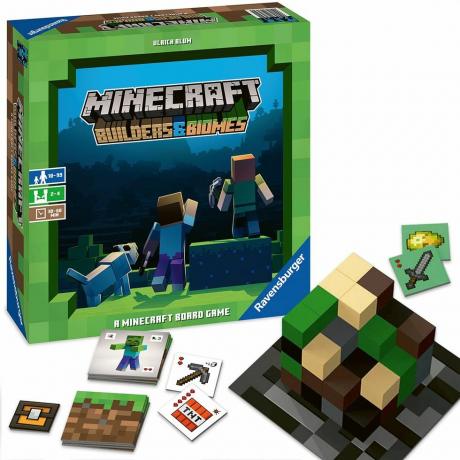 Minecraft: juego de mesa de estrategia de constructores y biomas