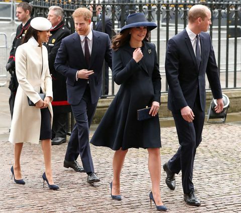 Meghan Markle zapatos de Kate Middleton coincidentes