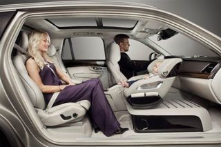 Concepto de asiento infantil Volvo Excellence