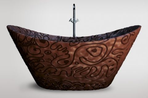 baño de chocolate