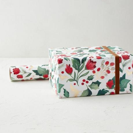 Papel de regalo de bayas y ramas de Makewells