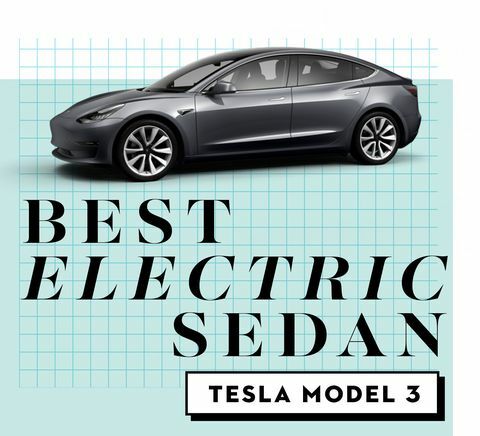 premios al mejor coche mejor sedán eléctrico tesla modelo 3