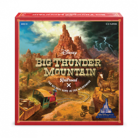 la caja para el juego de mesa Big Thunder Mountain Railway, una buena elección de limpieza para los mejores juguetes nuevos 2022