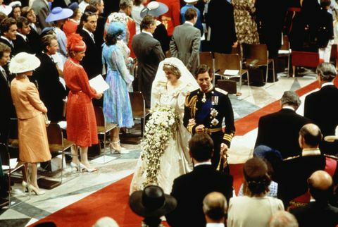 charles príncipe princesa diana de la boda real 1981
