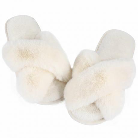 Pantuflas de espuma viscoelástica para mujer